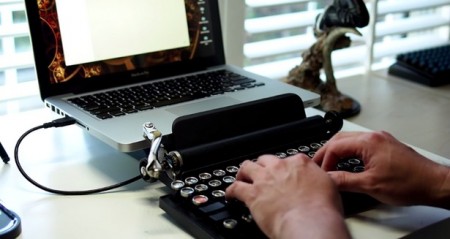 querkywriter macchina da scrivere ipad kickstarter melarumors 3