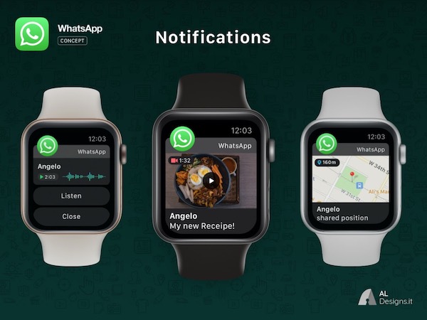 whatsapp apple watch concept